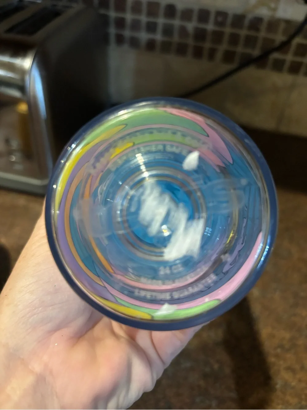 tervis Dr. Seuss Tumbler with Bright Blue Lid and Multicolor Design